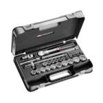 Facom 26-piece 1/2 metric 12-point sockets set SL.161-4P12