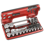 Facom DBOX set of 12-point 1/2 metric-size sockets - SL.DBOX412 SL.DBOX412