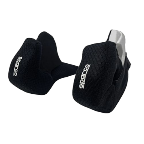 Sparco Cheek Padding Jet Helmet - Black