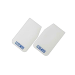 Sparco Mud Flap Pair White