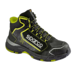 Sparco All Road H S3 ESD Mechanics Shoe - Black/Fluroyellow