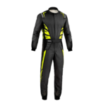 Sparco Custom Suit Infinity 5.0 -Grey / Fluro Yellow