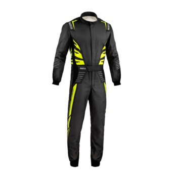 Sparco Custom Suit Infinity 5.0 -Grey / Fluro Yellow