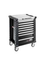 Facom 8 Dr. Roll Cab With Tools, Black Spotlightjet8mg - Image 2