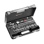Facom 26-piece 1/2 metric 12-point sockets set SXL.161-4P12