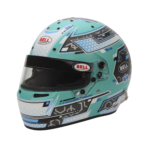 Bell RS7 PRO Stamina Helmet (Hans) - Anthracite/Aquamarine