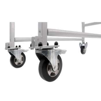 B-G Racing Wheel and Tyre Trolley Aluminium Wheel Set With Carriers