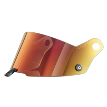 Stilo ST5 Long Visor: Iridium Red Dark