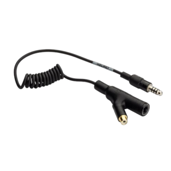 ZeroNoise Adapter Extension Female 4 Pin STD+RCA : Male 4 Pin STD