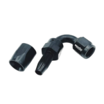 OBP 120 Degree CPE Fuel Hose End Fitting - Black 02