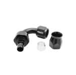 OBP 120 Degree PTFE Fuel Hose End Fitting - Black 02