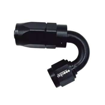 OBP 150 Degree CPE Fuel Hose End Fitting - Black