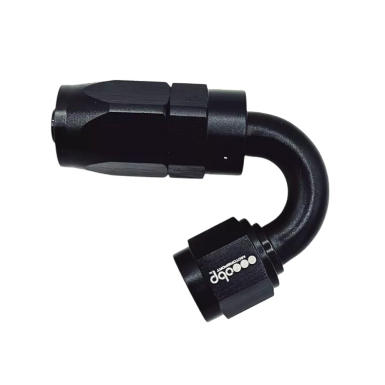 OBP 150 Degree CPE Fuel Hose End Fitting - Black