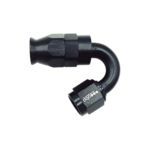 OBP 150 Degree PTFE Fuel Hose End Fitting - Black