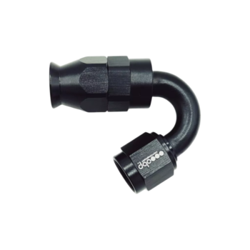 OBP 150 Degree PTFE Fuel Hose End Fitting - Black