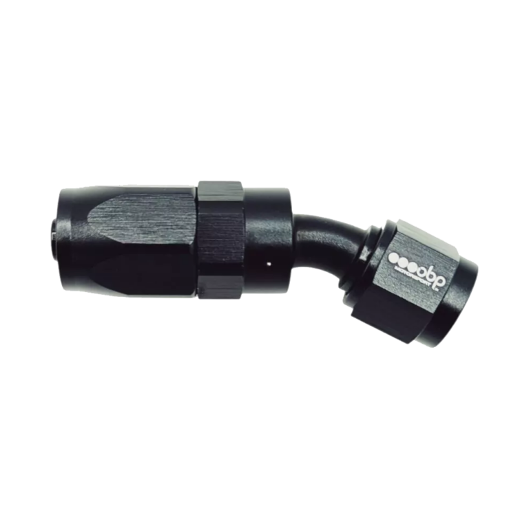 OBP 30 Degree CPE Fuel Hose End Fitting - Black