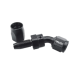 OBP 45 Degree CPE Fuel Hose End Fitting - Black 04