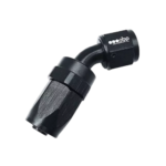 OBP 45 Degree CPE Fuel Hose End Fitting - Black