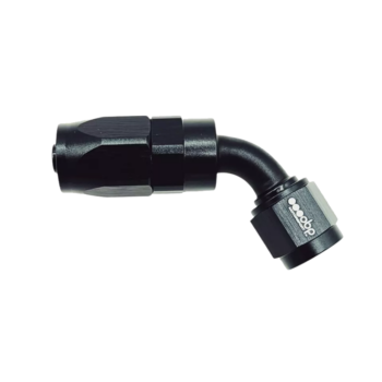 OBP 60 Degree CPE Fuel Hose End Fitting - Black