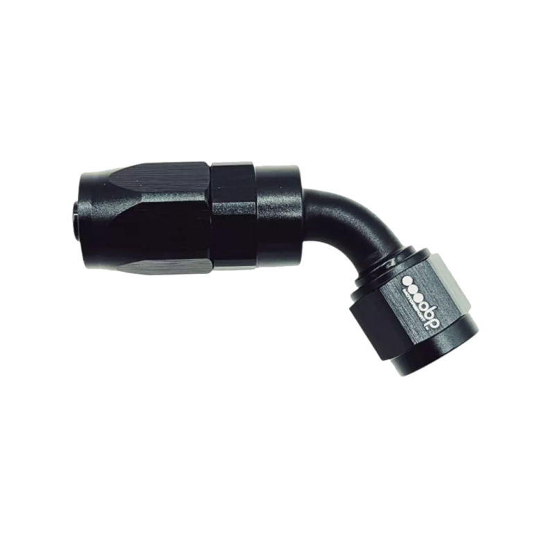 OBP 60 Degree CPE Fuel Hose End Fitting - Black