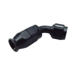 OBP 60 Degree PTFE Fuel Hose End Fitting - Black 02