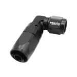 OBP 90 Degree CPE Forged Fuel Hose End Fitting - Black 04