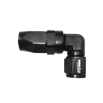 OBP 90 Degree CPE Forged Fuel Hose End Fitting - Black