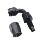 OBP 90 Degree CPE Fuel Hose End Fitting - Black 04
