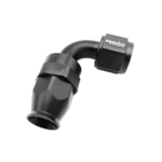 OBP 90 Degree PTFE Fuel Hose End Fitting - Black 03