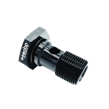 OBP AN / JIC Alloy Extended Banjo Bolts - Black - 02