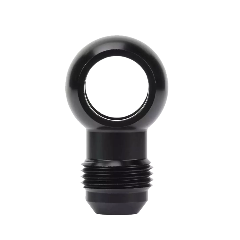 OBP AN / JIC Banjo Hose End - AN6- Black