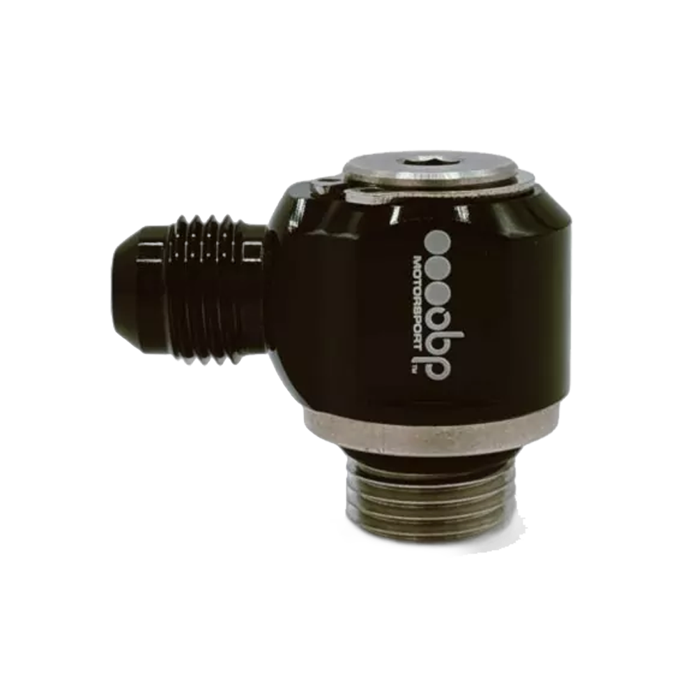 OBP AN / JIC Banjo Swivel Adaptors - Black