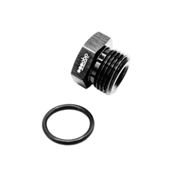 OBP AN/JIC Blanking Caps with O Ring - Black