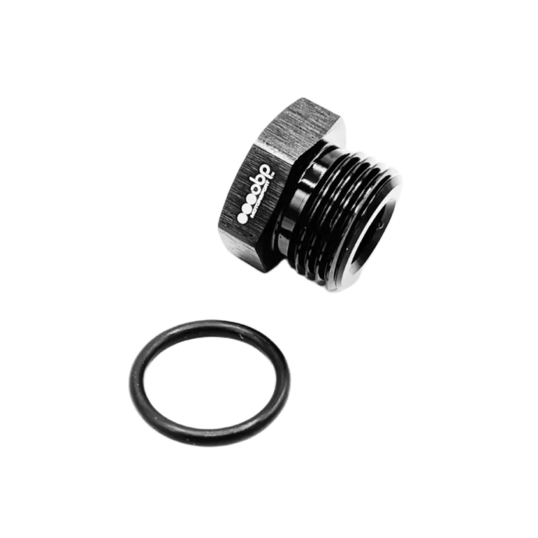 OBP AN/JIC Blanking Caps with O Ring - Black