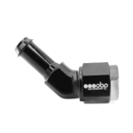 OBP AN / JIC Female to Barbed Adaptor - 45 Degree - Black 03
