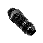 OBP AN / JIC Male Bulkhead Straight Adaptor - Black 03