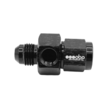 OBP AN / JIC Male to Female 1-8 NPT Port Adaptor - Black 02