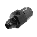 OBP AN / JIC Male to Female 1-8 NPT Port Adaptor - Black