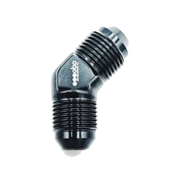 OBP AN / JIC Standard Equal 45 Degree Adaptor - Black 03