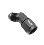 OBP AN JIC Standard Equal 45 Degree Female to Male Adaptor - Black 02