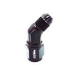 OBP AN JIC Standard Equal 45 Degree Female to Male Adaptor - Black