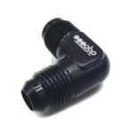 OBP AN JIC Standard Equal 90 Degree Adaptor - Black Anodised Aluminium