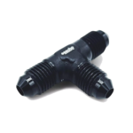 OBP AN JIC Standard Tee Equal Adaptor - Black Anodised Aluminium - 03