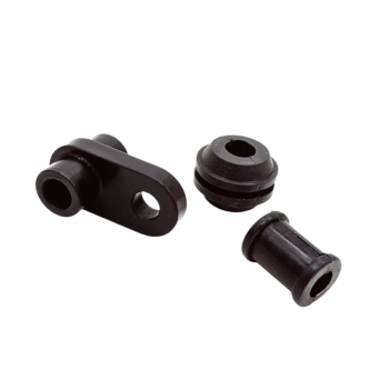 OBP AN3 Braided Brake Hose Mounting Accessories - Black