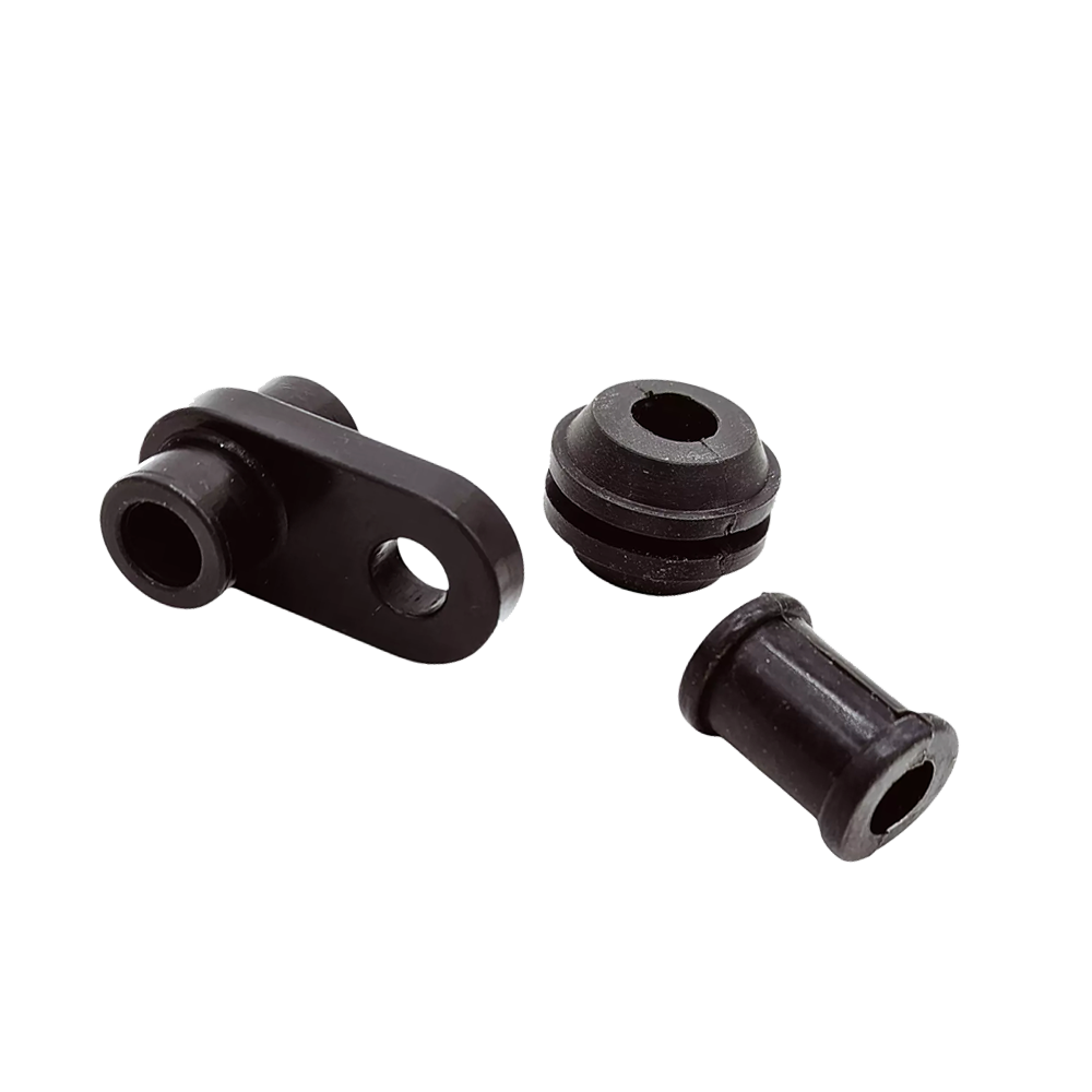 OBP AN3 Braided Brake Hose Mounting Accessories - Black