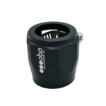 OBP Aluminium Hose Finisher Clamps - Black 02