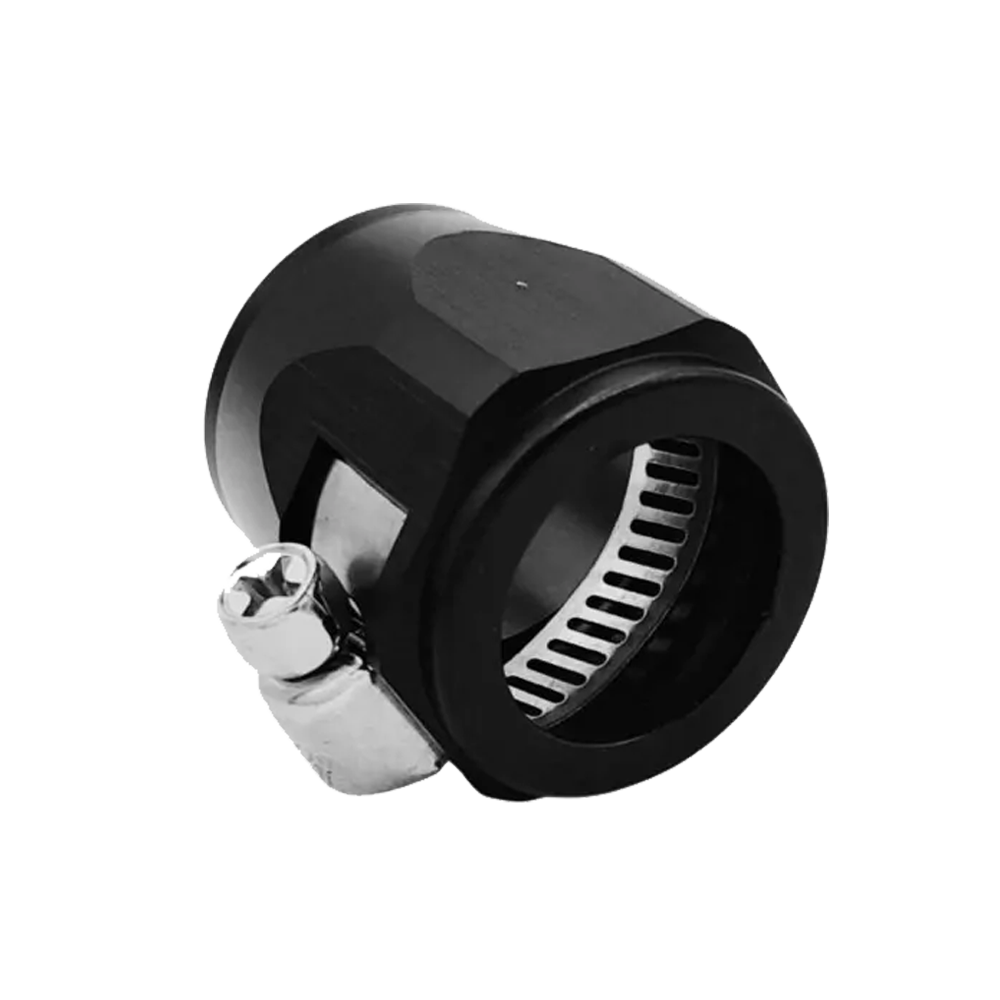 OBP Aluminium Hose Finisher Clamps - Black