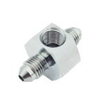 OBP-BPS-02 - 3 8 UNF Male 1 8 NPT Female Tee Adapter – Stainless Steel