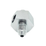 OBP-BPS-02 - 3 8 UNF Male 1 8 NPT Female Tee Adapter – Stainless Steel - Black 03