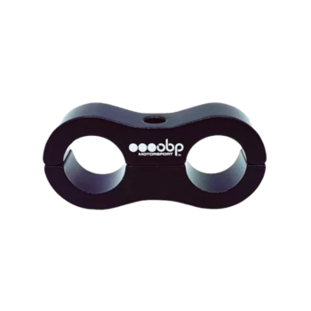 OBP Billet Dual Hose Separators - Black